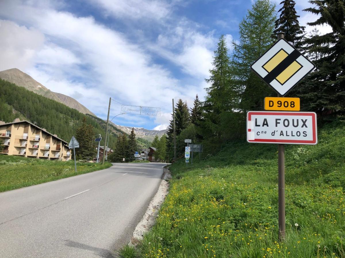 Foux D'Allos - Appartement Charmant Et Fonctionnel Luaran gambar